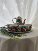 Truck Art Tea Set (White)