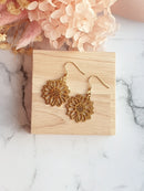 Sunflower gold french hooks