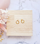 Gold huggies
