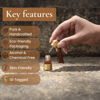 Sandali Natural Perfume Oil (Sandalwood Attar) Boond Fragrances