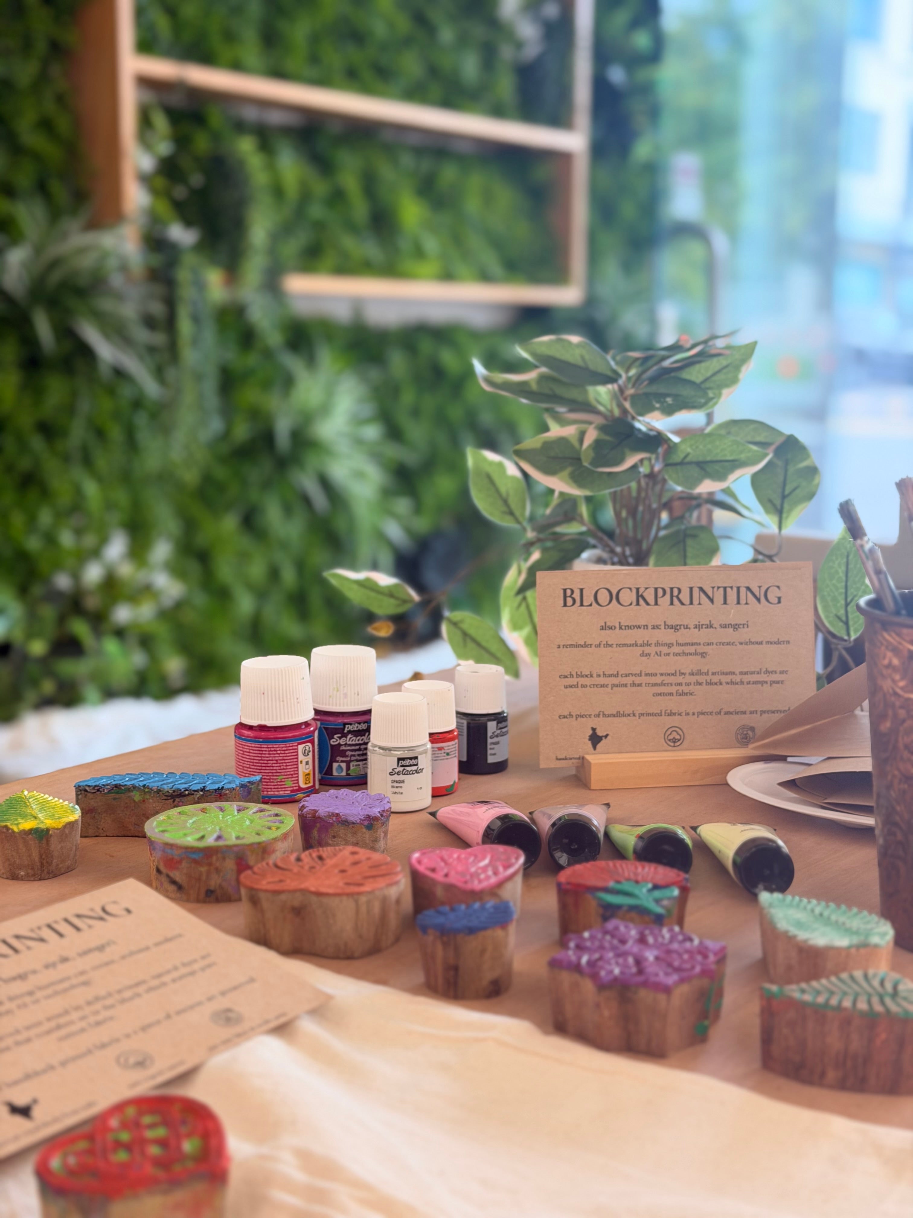 Block Printing Workshop