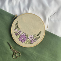 The Crescent DIY Embroidery Kit