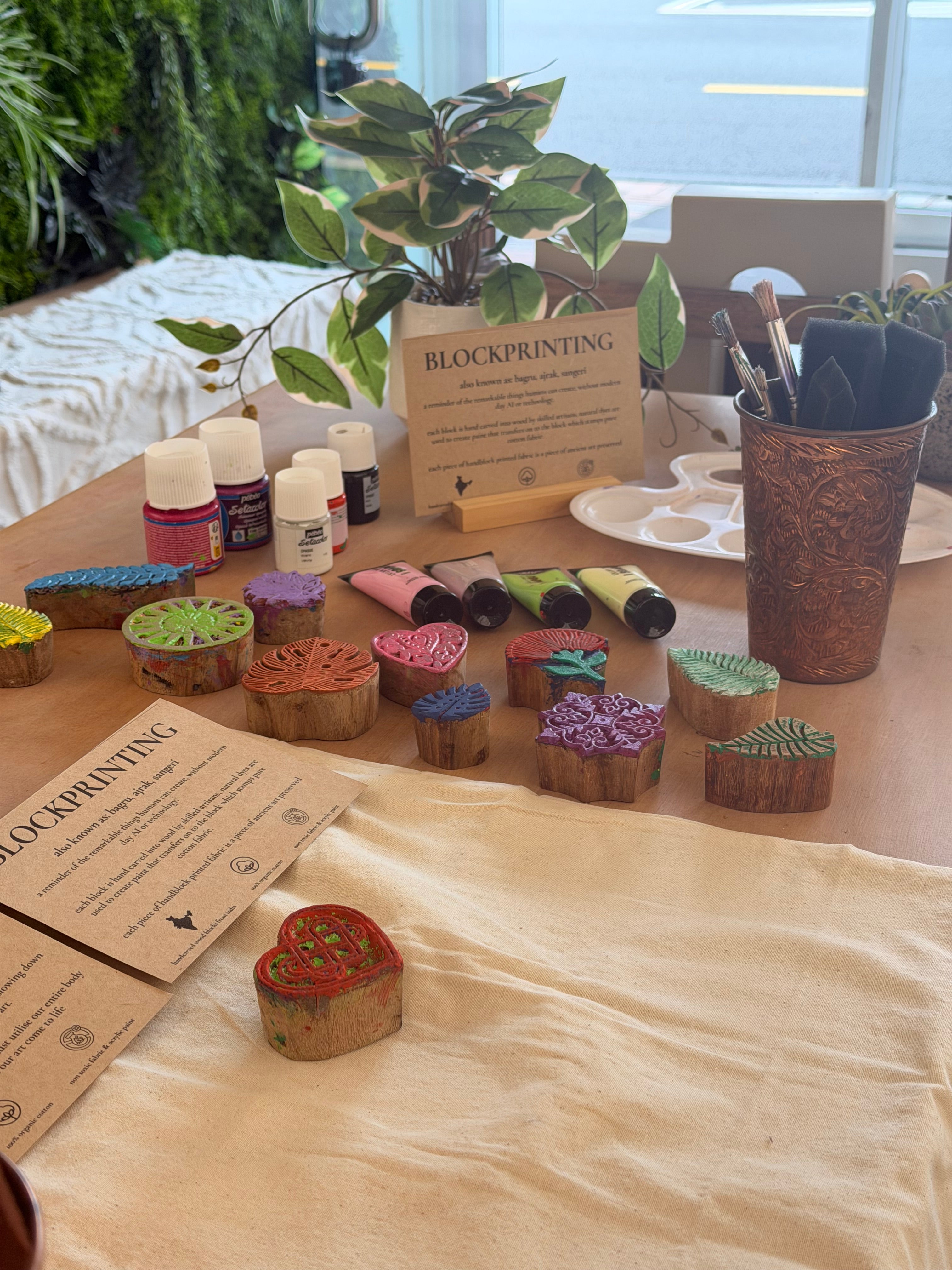 Block Printing Workshop