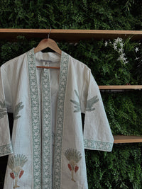 Willow Robe: Leafy Green