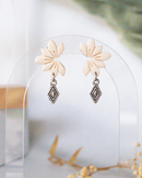Ivory Bloom Earrings