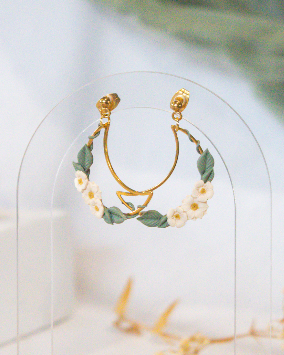 Ivory Ivy Earrings