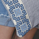 Safa Pouch - Akka Blue - Bayyāra