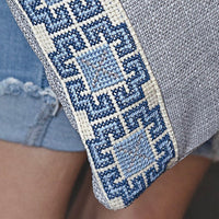 Safa Pouch - Akka Blue - Bayyāra