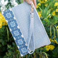 Safa Pouch - Akka Blue - Bayyāra