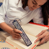 Tatreez Bookmark - Lapis Lazuli - Bayyāra