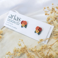 Mini Bouquet Earrings - Fall