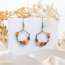 Ivy Hexagon Earrings