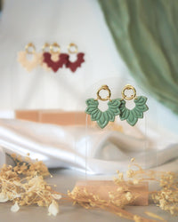 Sage Sunburst Earrings
