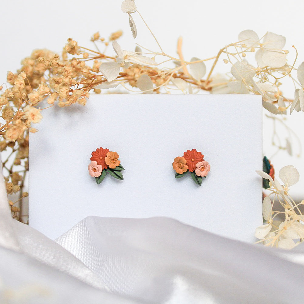 Mini Bouquet Earrings