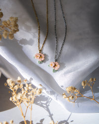 Blush Flower Necklace