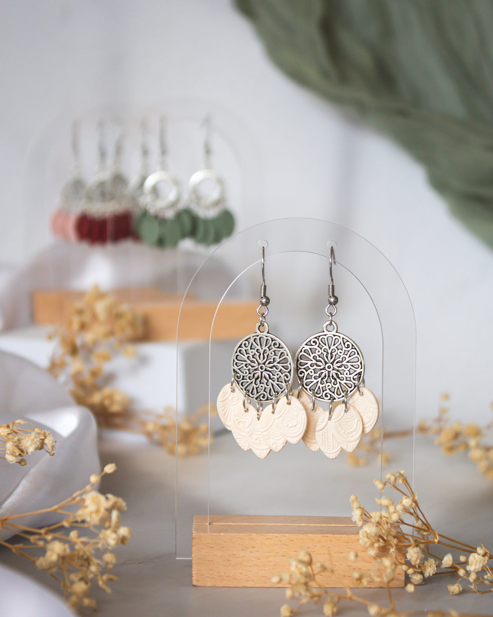 Ivory Chandelier Earrings